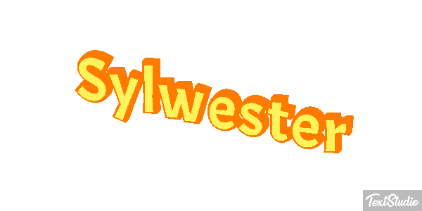 Sylwester Tekst effect