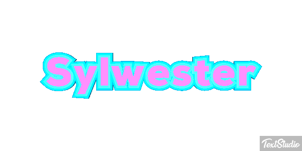 Sylwester Tekst effect