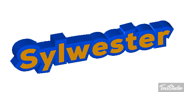 Sylwester Tekst effect