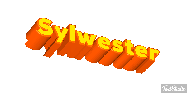 Sylwester Tekst effect