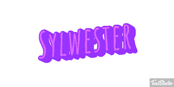 Sylwester Tekst effect