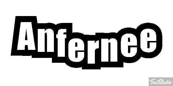Anfernee Text effect
