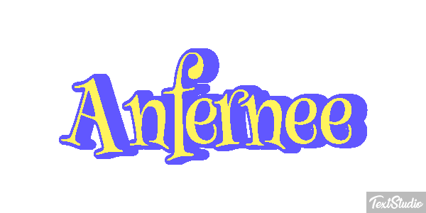 Anfernee Text effect