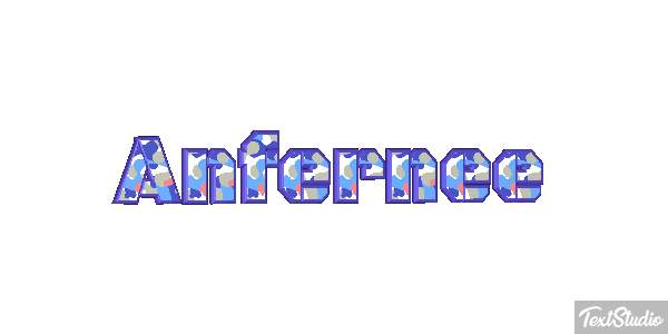Anfernee Text effect