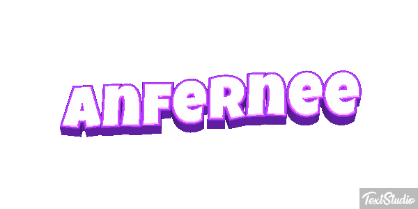 Anfernee Text effect