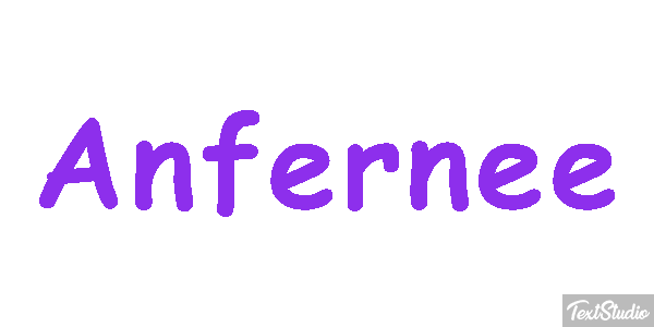 Anfernee Text effect