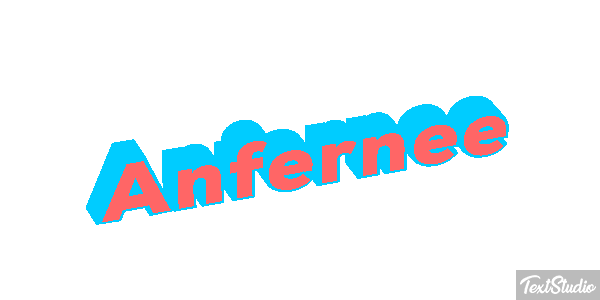Anfernee Text effect