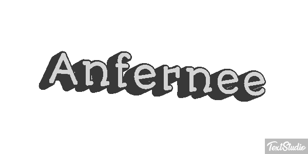 Anfernee Text effect