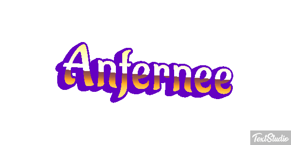 Anfernee Text effect