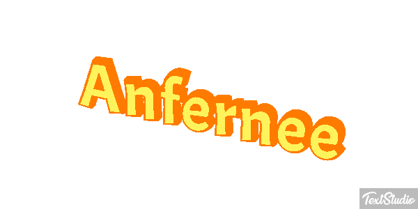 Anfernee Text effect
