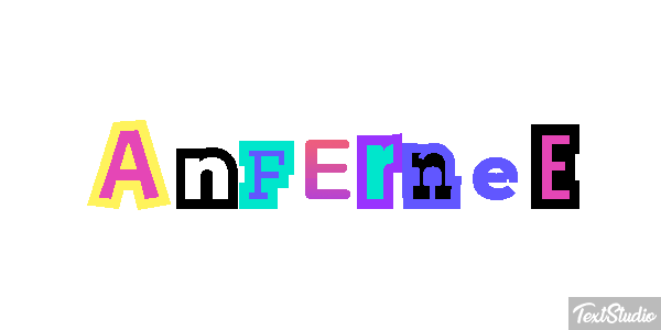Anfernee Text effect
