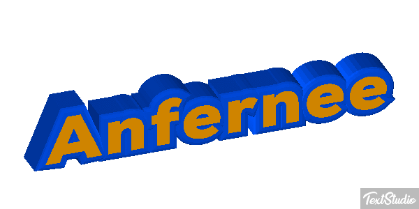 Anfernee Text effect