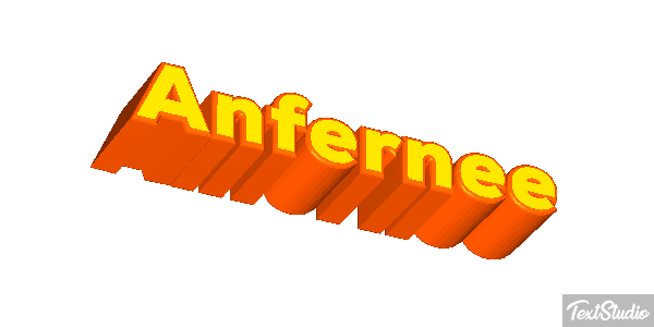 Anfernee Text effect