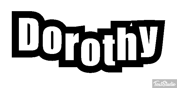 Dorothy Efekt tekstowy