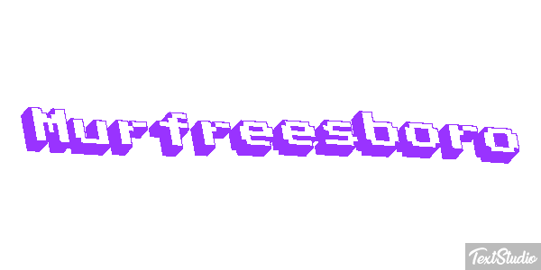Murfreesboro Effetto testo