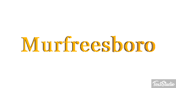 Murfreesboro Effetto testo