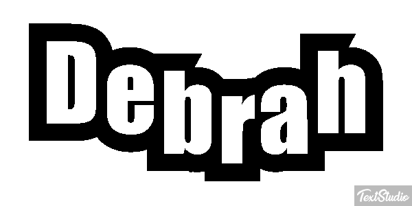 Debrah Text effect