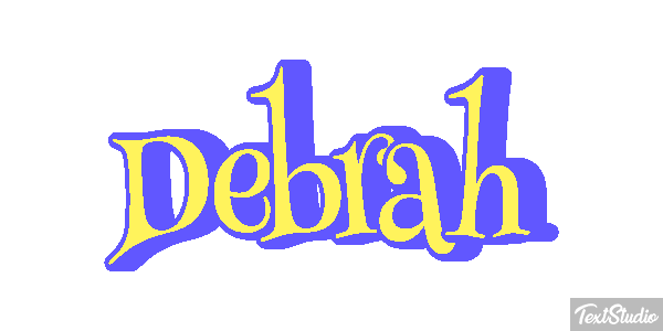 Debrah Text effect