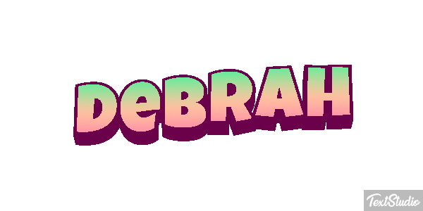 Debrah Text effect