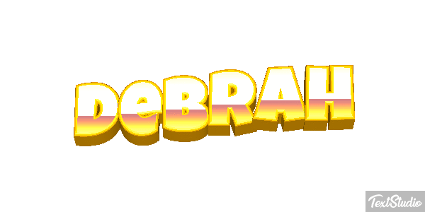 Debrah Text effect