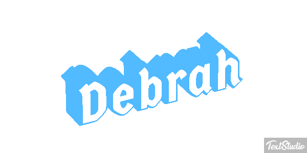Debrah Text effect