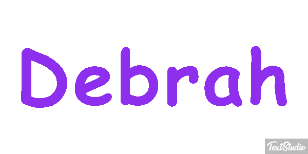 Debrah Text effect