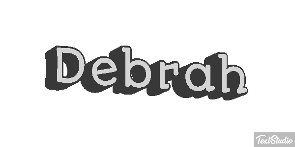 Debrah Text effect
