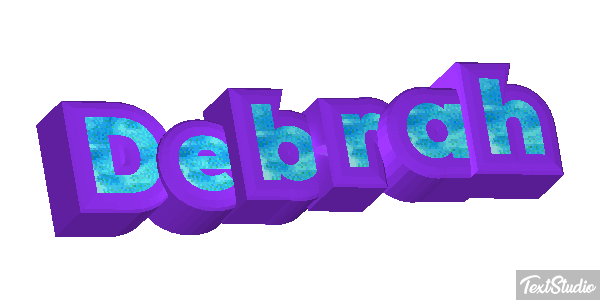 Debrah Text effect
