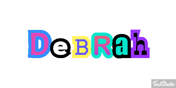 Debrah Text effect