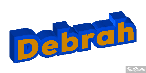 Debrah Text effect