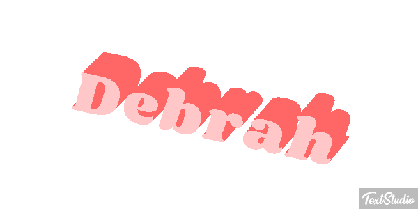 Debrah Text effect