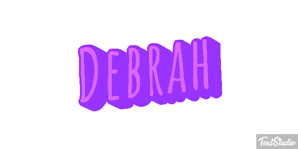 Debrah Text effect
