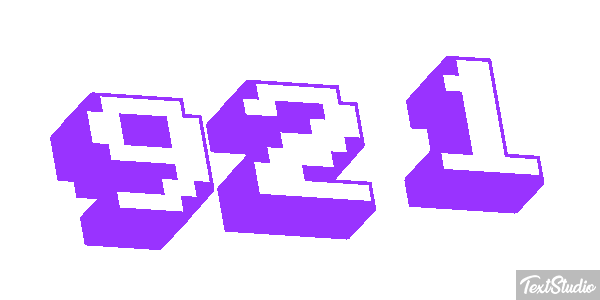 921 Text effect