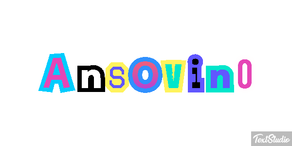 Ansovino Texteffekt