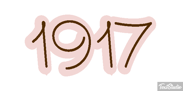1917 Metin efekti