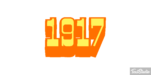 1917 Metin efekti