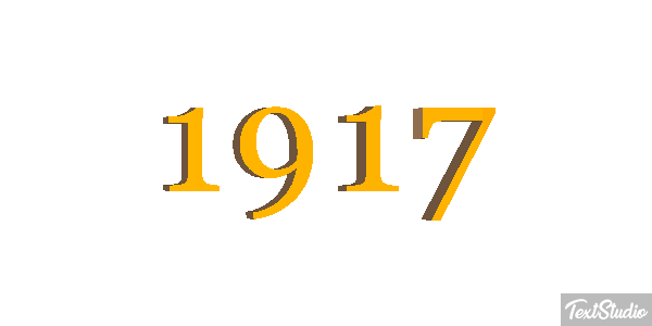 1917 Metin efekti
