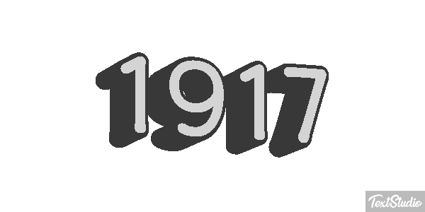 1917 Metin efekti