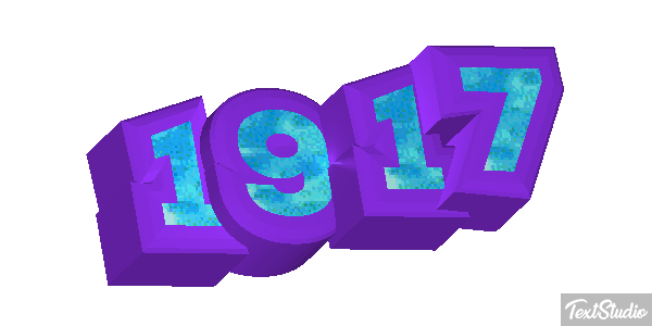 1917 Metin efekti