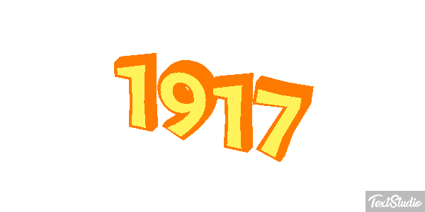 1917 Metin efekti