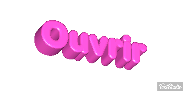 Ouvrir Effet de texte