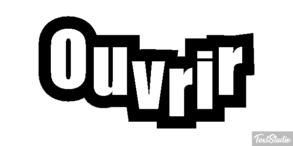 Ouvrir Effet de texte