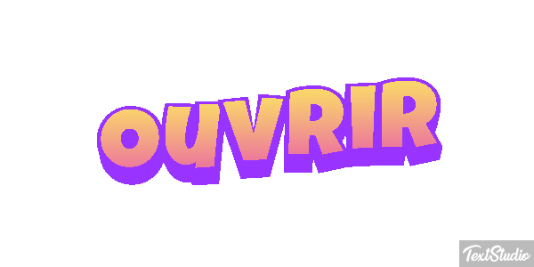 Ouvrir Effet de texte