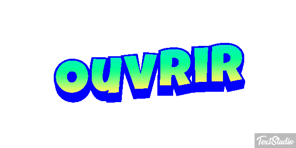 Ouvrir Effet de texte
