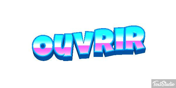 Ouvrir Effet de texte