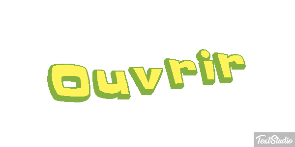 Ouvrir Effet de texte