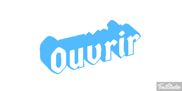 Ouvrir Effet de texte