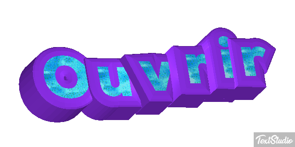 Ouvrir Effet de texte