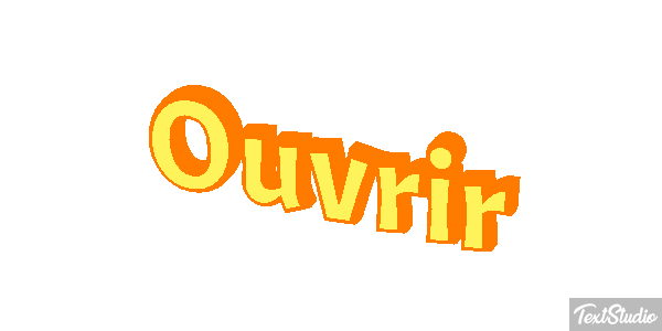 Ouvrir Effet de texte