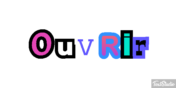Ouvrir Effet de texte